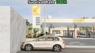 BeamNG Drive - Cars Survival Rate Realistic Car Crashes