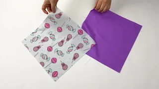 After watching this video, you will not throw away the scrap fabric / Sewing tips and tricks