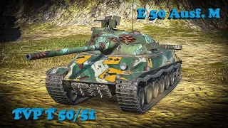 E 50 Ausf. M ● TVP T 50/51 - WoT Blitz UZ Gaming