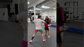 Hot Ass is back part 1 is back at Woodenman Muay Thai / Kickboxing / MMA #shorts