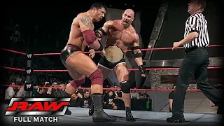 WWE | GOLDBERG VS BATISTA | (FIRST AND LAST TIME EVER)