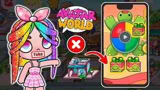 TRUE ✅ or FAKE ❌? TESTING VIRAL AVATAR WORLD LIFE HACKS! Part 2 | Naomi Toca