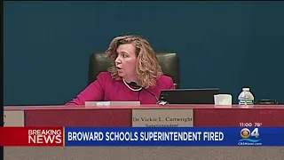 Broward schools superintendent fired