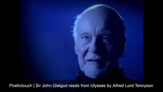 Sir John Gielgud reads from Ulysses