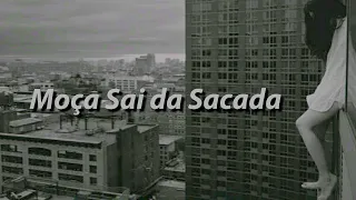 MOÇA SAI DA SACADA vs MAGRÃO (Dj Lucas Beat) (Lyrics Vídeo)