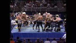 Paul Orndorff Ric Flair Steve Austin Vader Rick Rude Sting - Battlebowl - 11/20/1993 - WCW