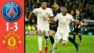 PSG 1-3 Manchester United - UCL 2018/2019 - All Gоals & Extended Highlights