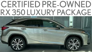 2018 Lexus RX 350 Luxury Package (L100720A) - Full Review and Walk Around