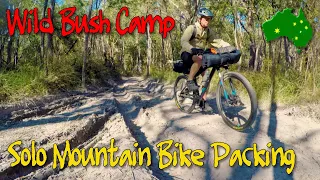 Solo Mountain Bike Packing Wild Bush Camp