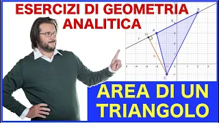 Esercizi di geometria analitica: area di un triangolo