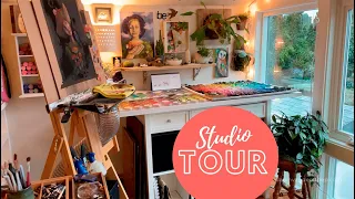 Soft Pastel Art Studio Tour