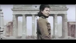 "Well All Right Then", with Mariya Filippovna Limanskaya at the Brandenburg Gate in Berlin, 1945
