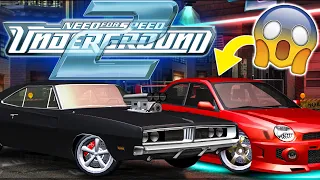 NOVO MOD RECUPERA VÁRIOS CARROS DELETADOS DO NFS UNDERGROUND 2 😱