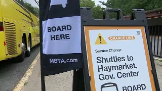 Some MBTA passengers opting to walk to North Station vs. using shuttle buses