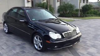 2007 Mercedes Benz C230 AMG Sport Review and Test Drive by Bill - Auto Europa Naples