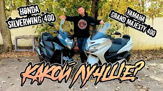 Honda Silverwing 400 vs Yamaha Grand Majesty 400. Какой лучше?