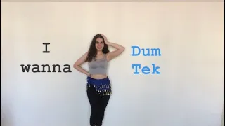 Belly dance | I Wanna Dum Tek by Artem Uzunov | Darbuka/drum solo/دربوكة | Choreography by me