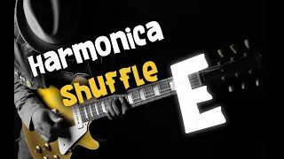 Blues Backing Track Jam - Chicago blues - Ice B. - Harmonica Shuffle in E