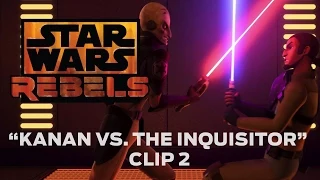 Kanan vs. The Inquisitor - Rise of the Old Masters Clip 2 Preview | Star Wars Rebels