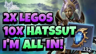 ALL IN FOR HATSSUT! 2x + 10x Legendaries SUMMON EVENT! Watcher of Realms