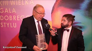 Krzysztof Zanussi o otrzymanej Nagrodzie Złota Iguana na Gali Dobrego Stylu KIE