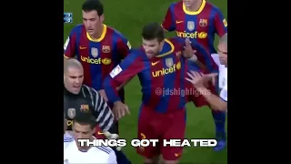 The most heated match in football history #football #ronaldo #messi #realmadridvsbarcelona