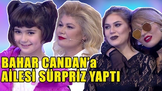 Bahar Candan'ın Ailesi Sürpriz Yapıp Stüdyoya Geldi