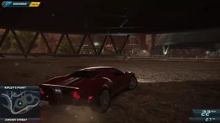 BURNOUT IN NFS MOST WANTED || FORD GT