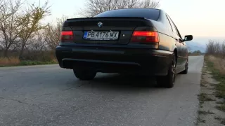 BMW e39 530d decat straight pipe monster