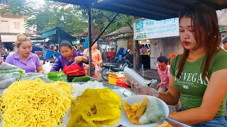 Fried Noodles, Spring Roll, Yellow Pancake, Rice Noodle Soup, & More - Cambodia Best Street Food
