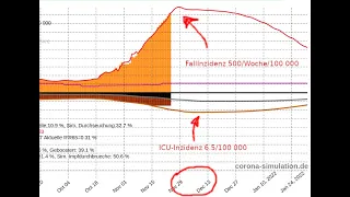 Simulation der ICU-Belegung und eine gewagte Prognose