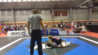 Amanda at agf. First nogi match winning by armbar