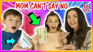 MOM CAN'T SAY NO FOR 24 HOURS | We Are The Davises