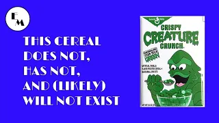 Why There (Probably) Won't Be a Creature From the Black Lagoon Monster Cereal
