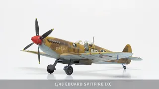 Building an American Spitfire! The1/48 Eduard Spitfire IXc