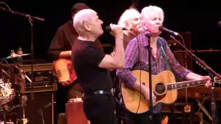 Graham Nash & Allan Clarke (former Hollies) sing Bus Stop with David Crosby