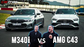 Track Challenge: BMW M340i vs Mercedes-AMG C43
