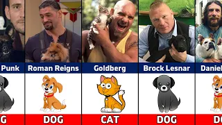 WWE Wrestlers Their Favorite Pets | Pets of WWE Wrestlers