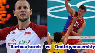 Tallest volleyball player vs the best volleyball player !!!!!Dmitriy Muserskiy VS Bartosz Kurek