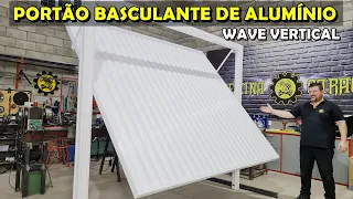Como Montar Kit de Portão Basculante de Alumínio Wave Vertical da GAREN