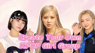 Create your own kpop girl group  #kpop #girlgroup #kpopfan