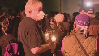 Vigil held for cinematographer Halyna Hutchins