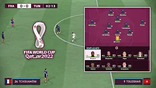 LA COUPE DU MONDE 2022 SUR FIFA 22 GRÂCE À UN MOD INCROYABLE ! #1