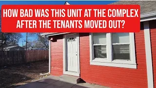 How Bad was this Unit at the Complex After the Tenants Moved Out?