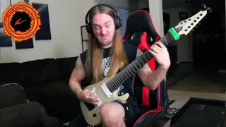 Rings of Saturn - Lucas Mann - Legator Ninja 300 Pro 9 String Guitar Test