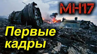 Первые кадры с места катастрофы МН17. О чем интересном рассказали очевидцы?