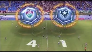 Fluminense 4x1 Botafogo - Carioca 2012 - 1º Jogo - 2º Tempo - HD 1080i