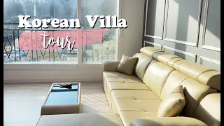 modern Korean apartment tour l three bedrooms + two bathrooms