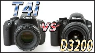 Canon T4i Vs Nikon D3200 Camera Comparison | 650D vs D3200