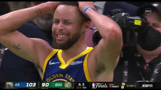Final minutes of 2022 NBA Finals | Warriors VS Celtics